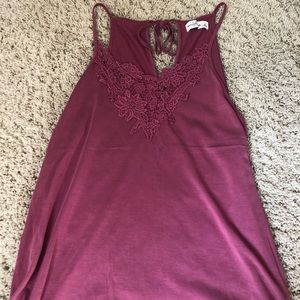 Abercrombie Lace Tank Top